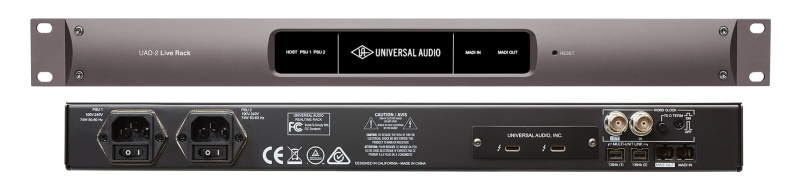 UA攜新品UAD-2 Live Rack殺入現(xiàn)場，這個機(jī)架設(shè)備可實(shí)時領(lǐng)跑UAD-2插件