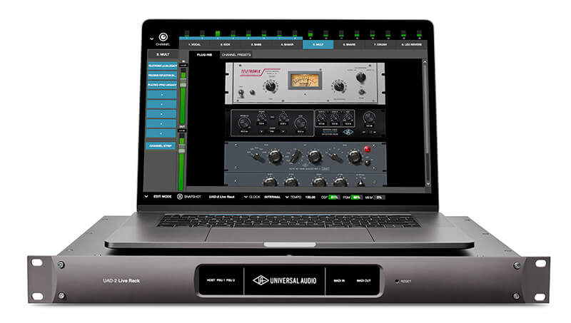 UA攜新品UAD-2 Live Rack殺入現(xiàn)場，這個機(jī)架設(shè)備可實(shí)時領(lǐng)跑UAD-2插件