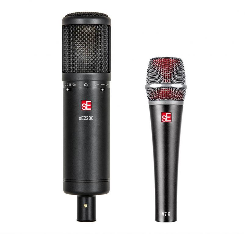 sE Electronics 更新 sE2200 電容話筒，還有新的 V7 X 動(dòng)圈樂器話筒