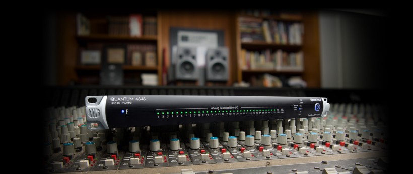 PreSonus 發(fā)布全線路接口的雷電音頻接口 Quantum 4848，送全功能版 Studio One