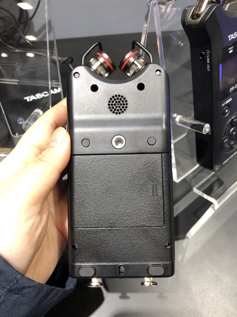 NAMM 2019 展會：Tascam 三款 DR-X 系列手持錄音機(jī)第一時間上手
