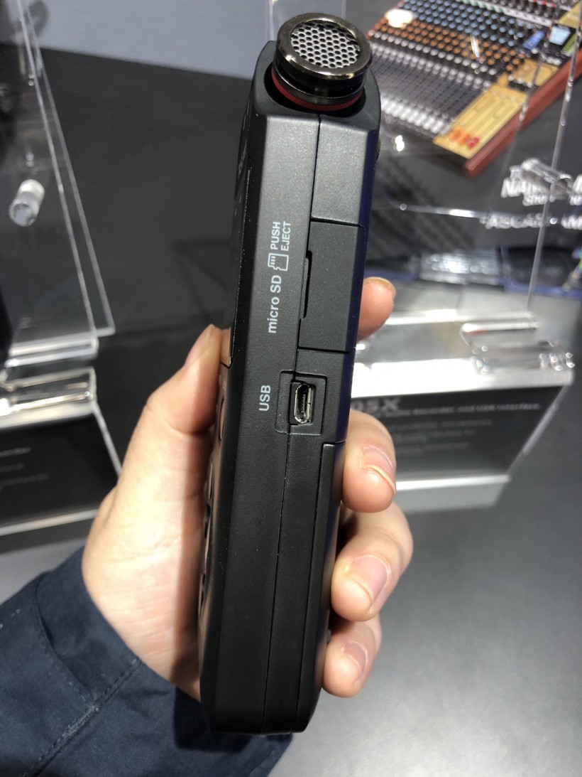 NAMM 2019 展會：Tascam 三款 DR-X 系列手持錄音機(jī)第一時間上手