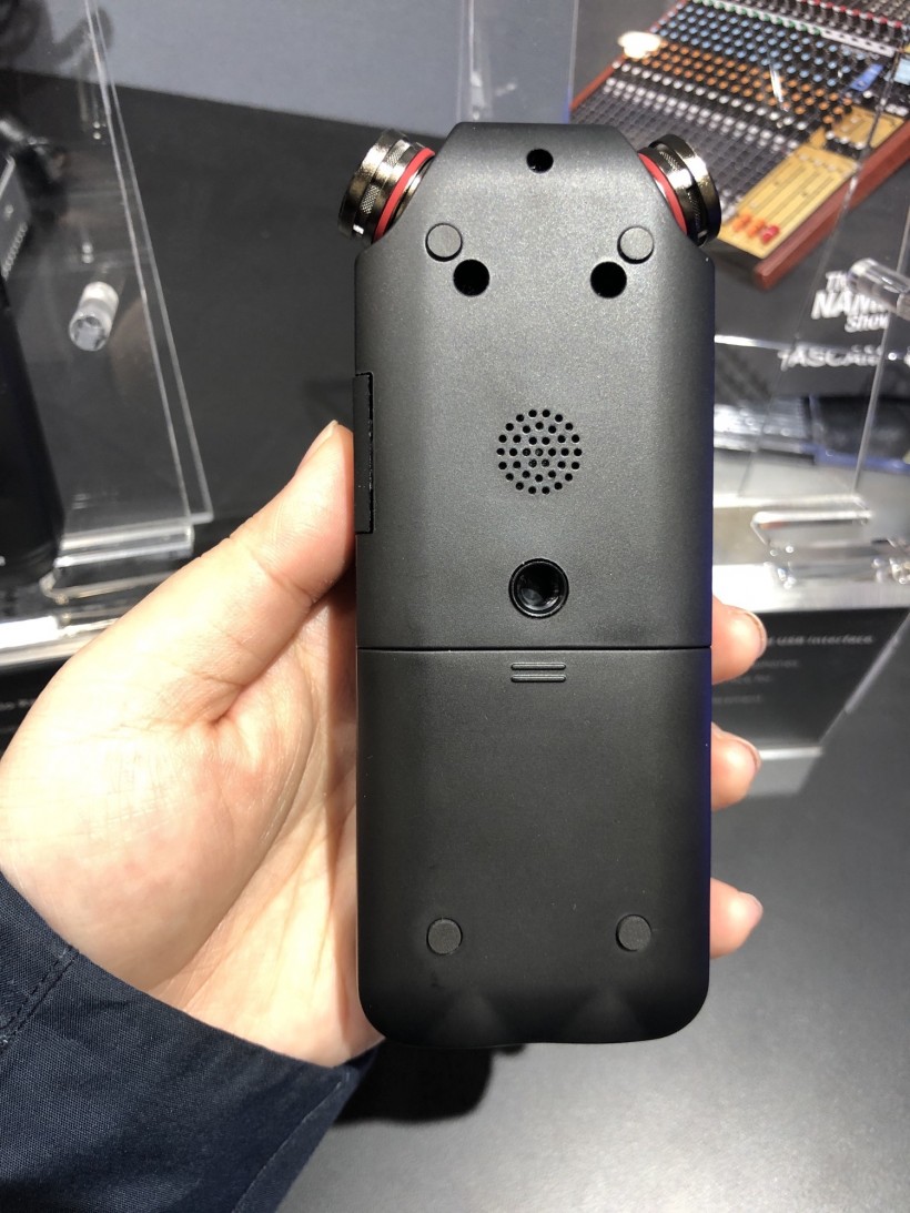 NAMM 2019 展會：Tascam 三款 DR-X 系列手持錄音機(jī)第一時間上手