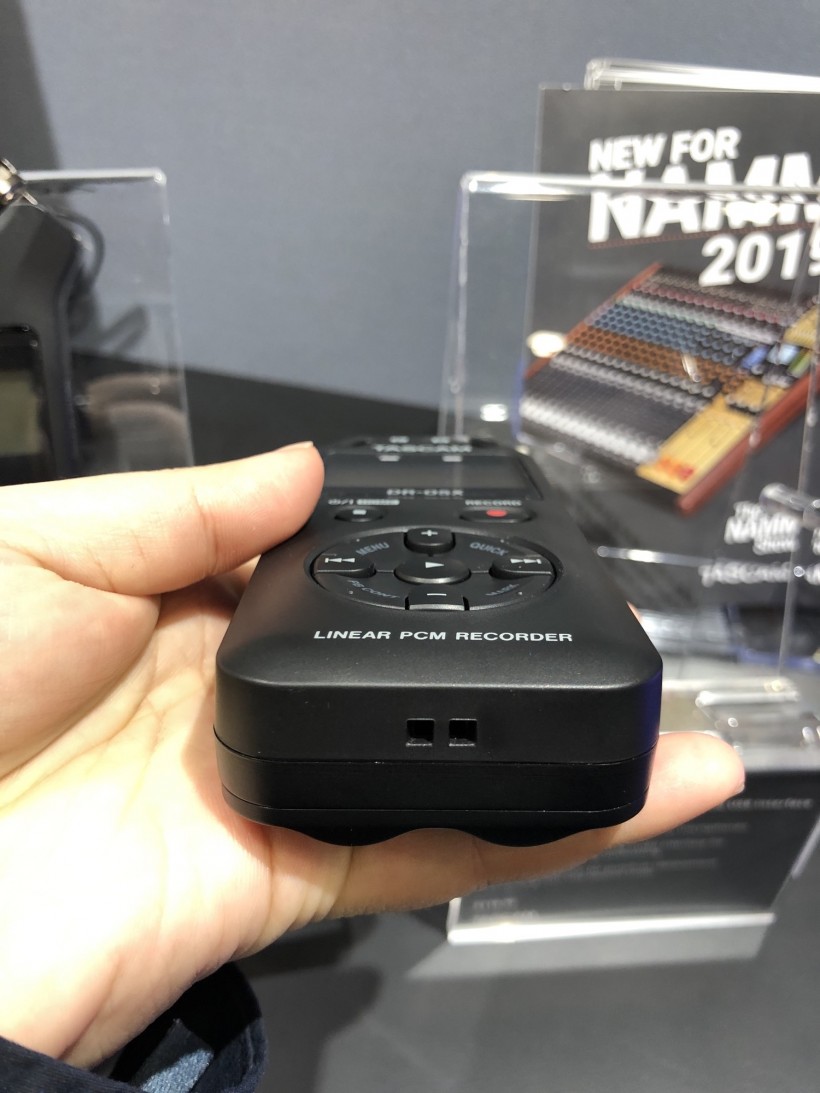 NAMM 2019 展會：Tascam 三款 DR-X 系列手持錄音機(jī)第一時間上手