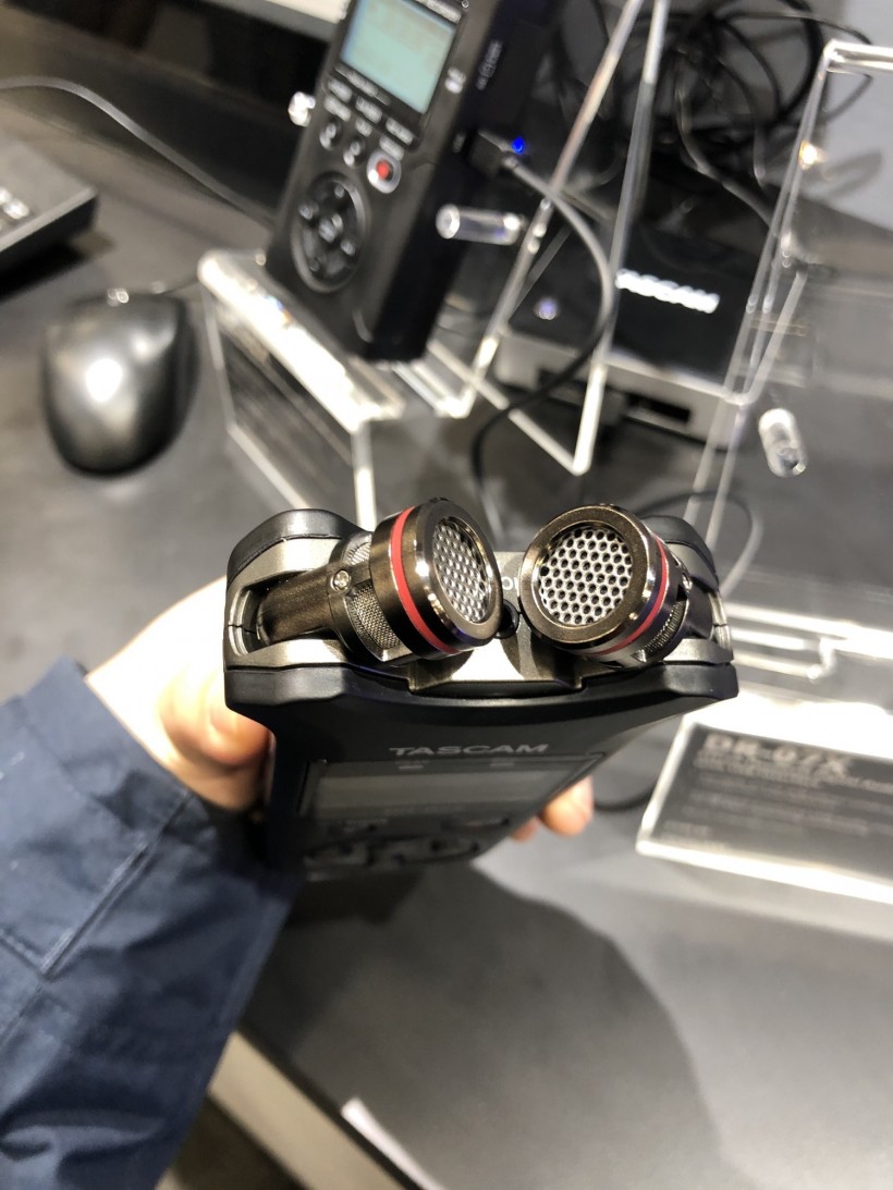NAMM 2019 展會：Tascam 三款 DR-X 系列手持錄音機(jī)第一時間上手