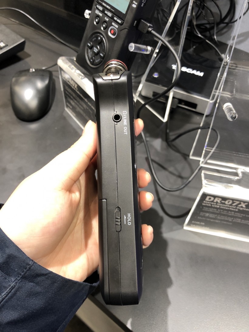 NAMM 2019 展會：Tascam 三款 DR-X 系列手持錄音機(jī)第一時間上手