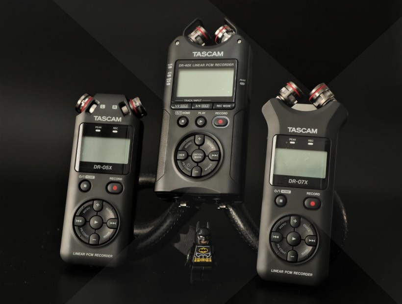 TASCAM X 戰(zhàn)警祭：DR-05X、DR-07X、DR-40X 系列便攜式錄音機(jī)測評(píng)