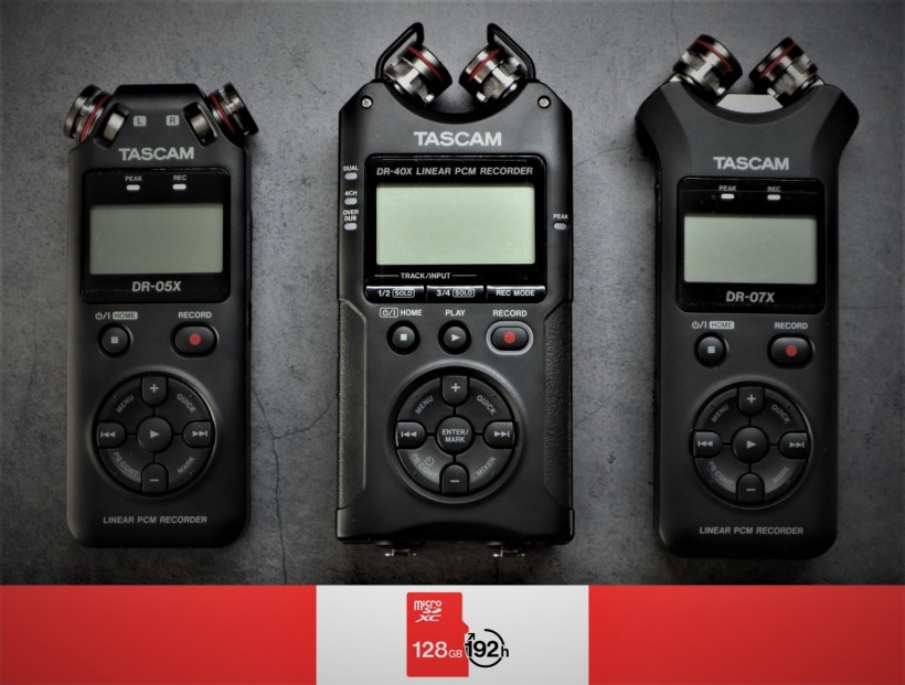 TASCAM X 戰(zhàn)警祭：DR-05X、DR-07X、DR-40X 系列便攜式錄音機(jī)測評(píng)