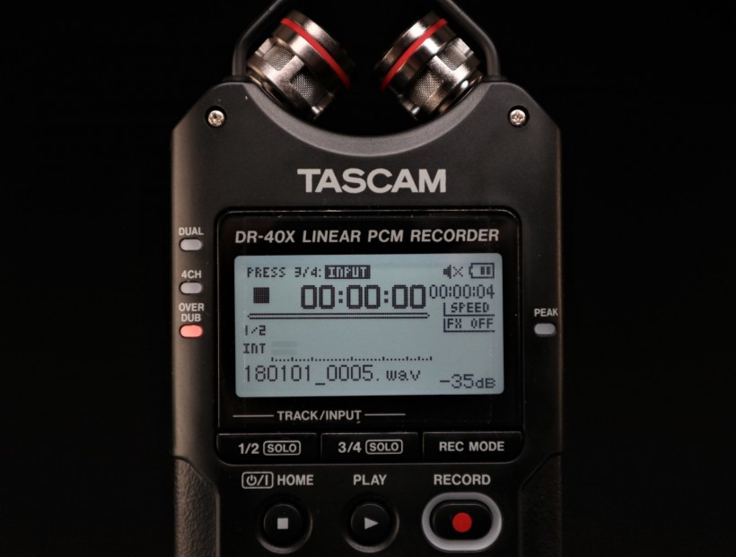 TASCAM X 戰(zhàn)警祭：DR-05X、DR-07X、DR-40X 系列便攜式錄音機(jī)測評(píng)