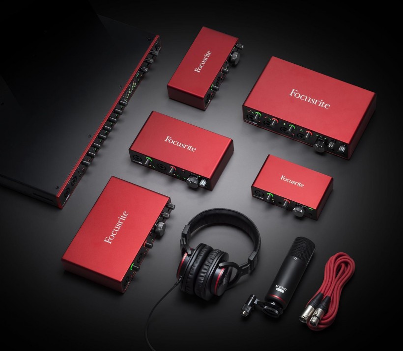 Focusrite 發(fā)布第三代 Scarlett 音頻接口系列，USB-C 接口 + 24 / 192 配置