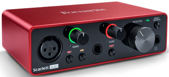Focusrite 發(fā)布第三代 Scarlett 音頻接口系列，USB-C 接口 + 24 / 192 配置