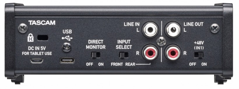 Tascam 發(fā)布新 US-HR 系列三款 USB-C 音頻接口：US-1x2HR、US-2x2HR、US-4x4HR