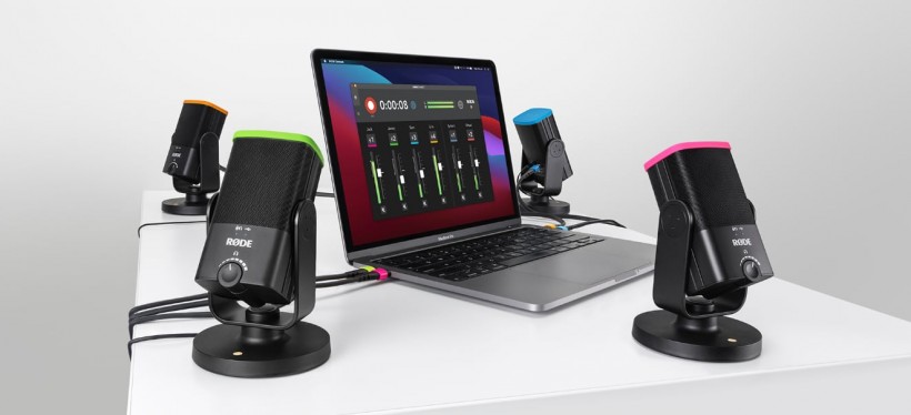 Rode 發(fā)布播客和直播軟件 Rode Connect，可以同時(shí)混合 4 只 USB 話筒