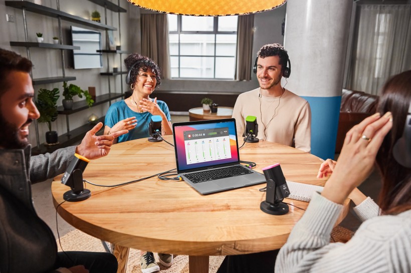 Rode 發(fā)布播客和直播軟件 Rode Connect，可以同時(shí)混合 4 只 USB 話筒