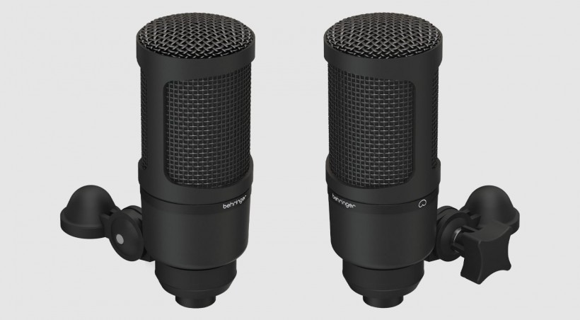 Behringer 這次盯上了鐵三角的主播話筒 AT2020，像素級「致敬」出了 BX2020