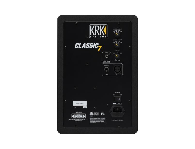 KRK CLASSIC 有源監(jiān)聽音箱系列發(fā)布，有 5、7、8 寸三種尺寸
